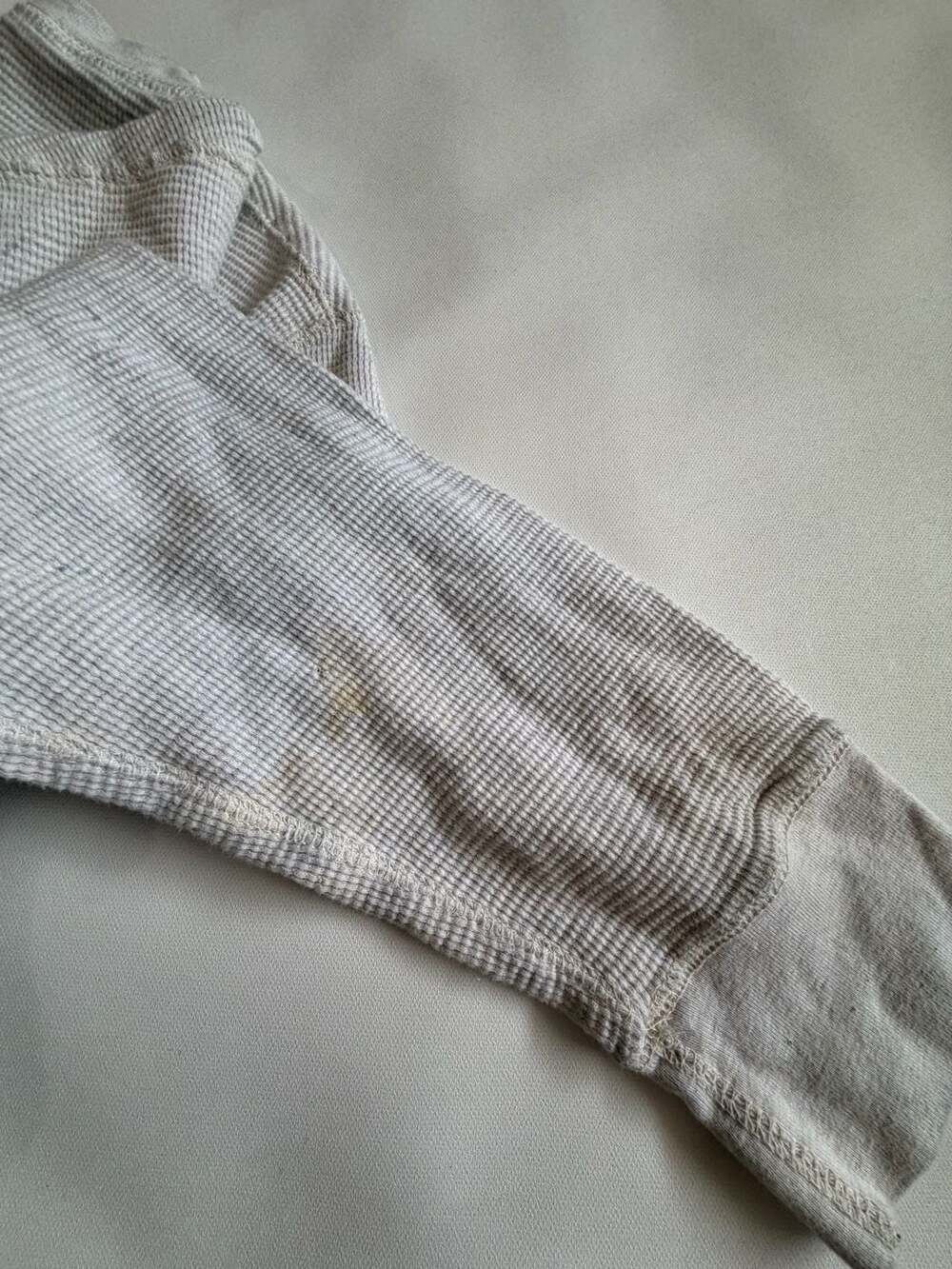 Roebuck & Co Boys Gray Thermal Waffle Henley Long Sleeve - Picture 5 of 5